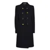 Tagliatore Black Wool And Cashmere Hennie Coat In Black