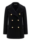 Tagliatore Blanche Coat In Black
