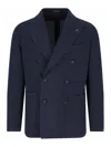 Tagliatore Midnight Wool Blend Blazer