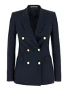 Tagliatore Double-breasted Tailored Blazer With Central Vent