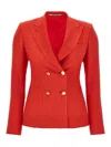 Tagliatore J-coral Double-breasted Blazer In Viscose