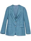 Tagliatore Blazer In Blue