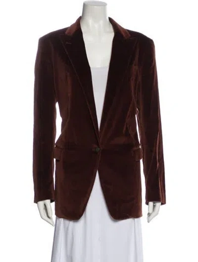 Pre-owned Tagliatore Blazer In Brown
