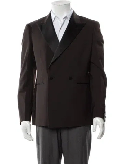 Pre-owned Tagliatore Blazer In Brown