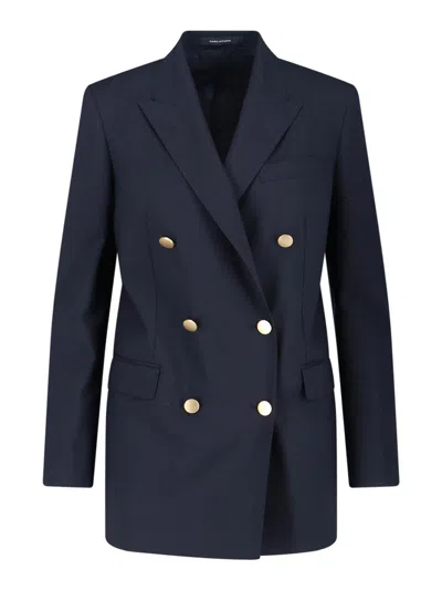 Tagliatore Blazer Doppiopetto In Blue