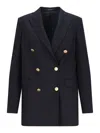 Tagliatore Jasmine Blazer In Blue
