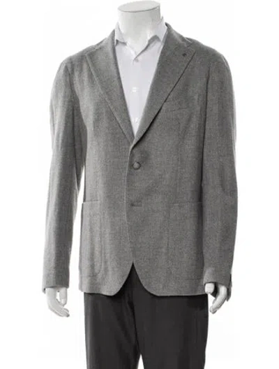 Pre-owned Tagliatore Blazer In Gray
