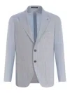 Tagliatore Blazer In Light Blue