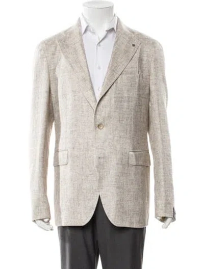 Pre-owned Tagliatore Blazer In Neutrals