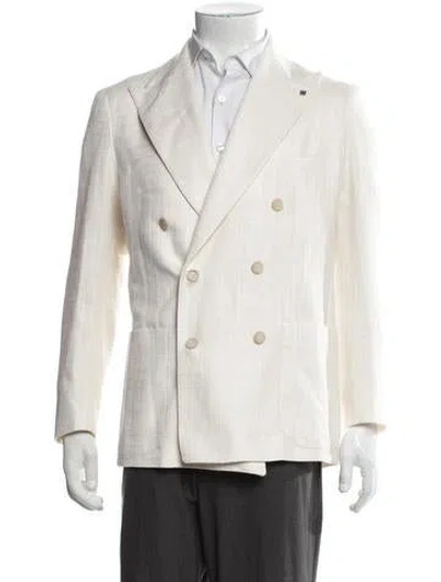 Pre-owned Tagliatore Blazer In Neutrals