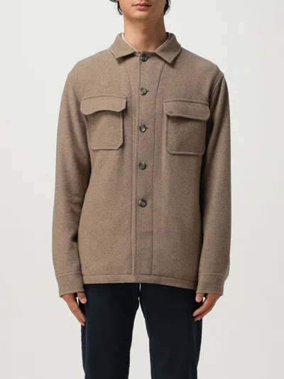 Tagliatore Blazer  Men Color Grey In Brown