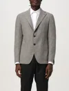 Tagliatore Jacket Brown In Gray