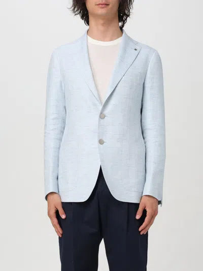 Tagliatore Blazer  Men Color Sky Blue