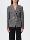 Tagliatore Tailored Double-breasted Jacket With Textured Plaid Pattern In Multi