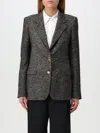 Tagliatore Bertha Blazer Peak Lapels In Schwarz