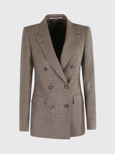 Tagliatore Blazer  Woman Color Brown In Gray