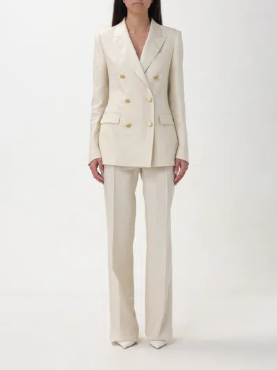 Tagliatore Blazer  Woman Color Cream In White