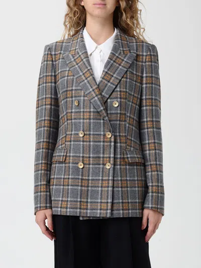 Tagliatore Blazer  Woman Color Grey In Multi