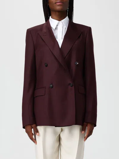 Tagliatore Blazer  Woman Color Red Purple