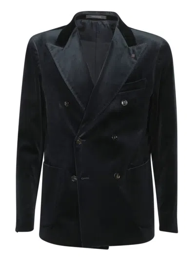 Tagliatore Blazers In Black