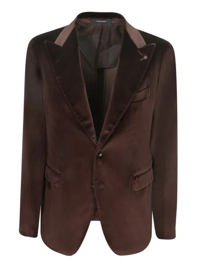 Tagliatore Blazers In Brown