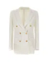 Tagliatore Blazers In White