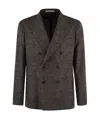 Tagliatore Exclusive Garment Line Blazer In Black