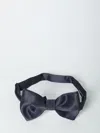 Tagliatore Adjustable Knotted Bow Tie In Blue