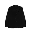 Tagliatore Single-breasted Virgin Wool Blazer In Black
