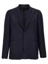 Tagliatore Classic Two-button Montecarlo Blazer In Blue