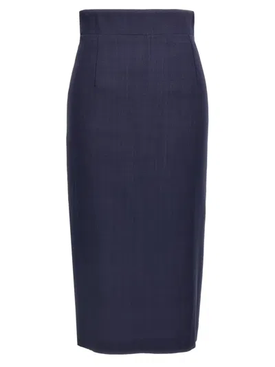 TAGLIATORE BLUE MYRA SKIRT
