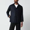 Tagliatore Buttoned Flap-pocket Overshirt In Blue
