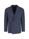 Tagliatore Tailored Double-breasted Jacket Front Pockets