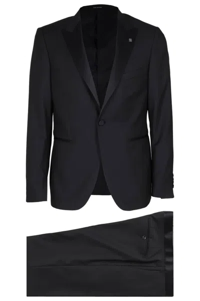 Tagliatore Blue Tuxedo Suit