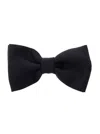 Tagliatore 'vela' Blue Pre-tied Bow Tie With Hook Fastening In Blue