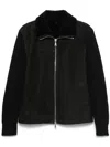 Tagliatore Long-sleeved Casual Jacket In Black