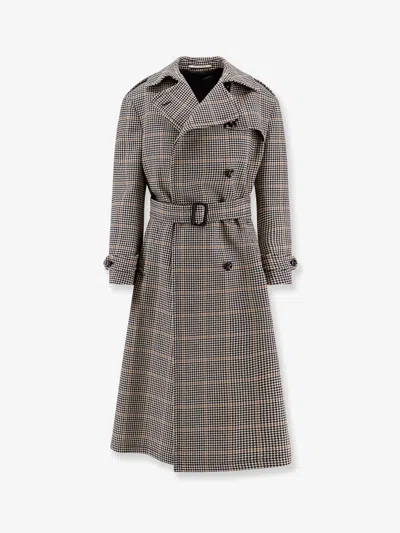 Tagliatore Bonny Double Breasted Virgin Wool Coat