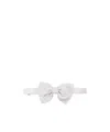 Tagliatore Silk Bow Tie In White