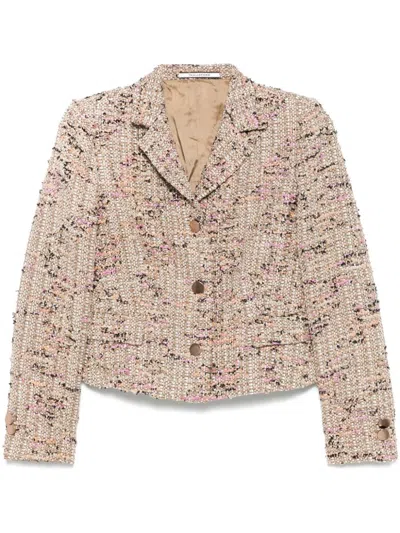Tagliatore Brandie Jacket In 金色