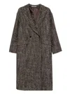 Tagliatore Linden Double-breasted Wool Coat Clothing In Gray