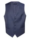 Tagliatore Brian Waistcoat In Blue
