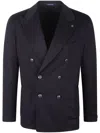 Tagliatore Men's Man Single Breast Jacket In Blau