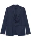 Tagliatore Blue Jackets In Blue