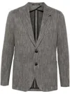 Tagliatore Herringbone-pattern Blazer In Et882
