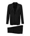Tagliatore Tailored Suit In Black