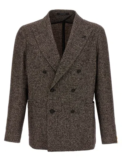 Tagliatore Brown Exclusive Garment Line Blazer