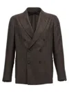 Tagliatore Brown Montecarlo Blazer In Brown