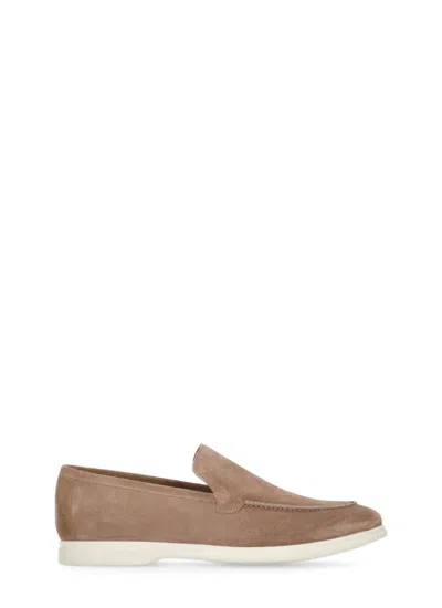 Tagliatore Brown Simon Pe Loafers In Neutrals