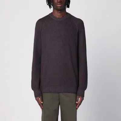 Tagliatore Brown Virgin Wool Pullover