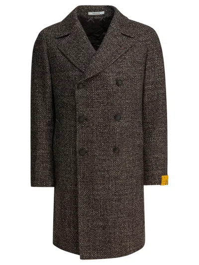 Tagliatore Brown Wool Blend Jacket